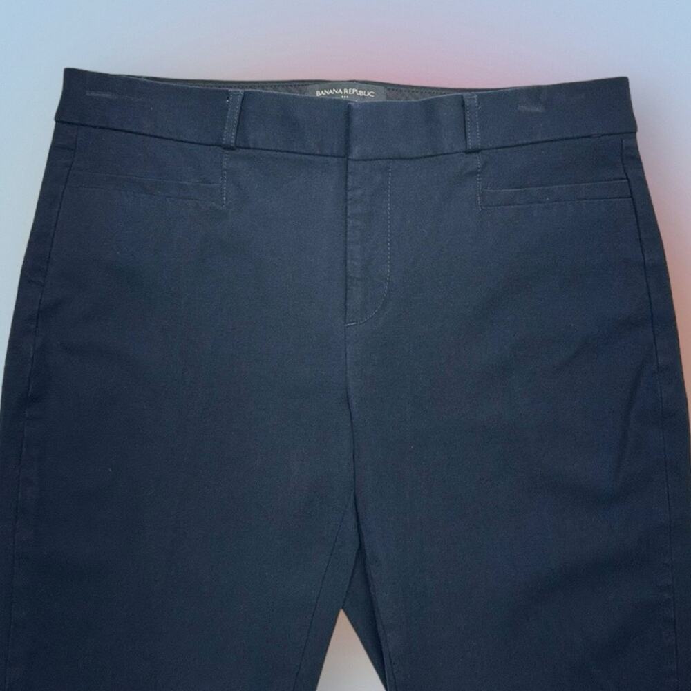 BANANA REPUBLIC Women’s 6 Navy Blue SLOAN CURVY Dress Pant